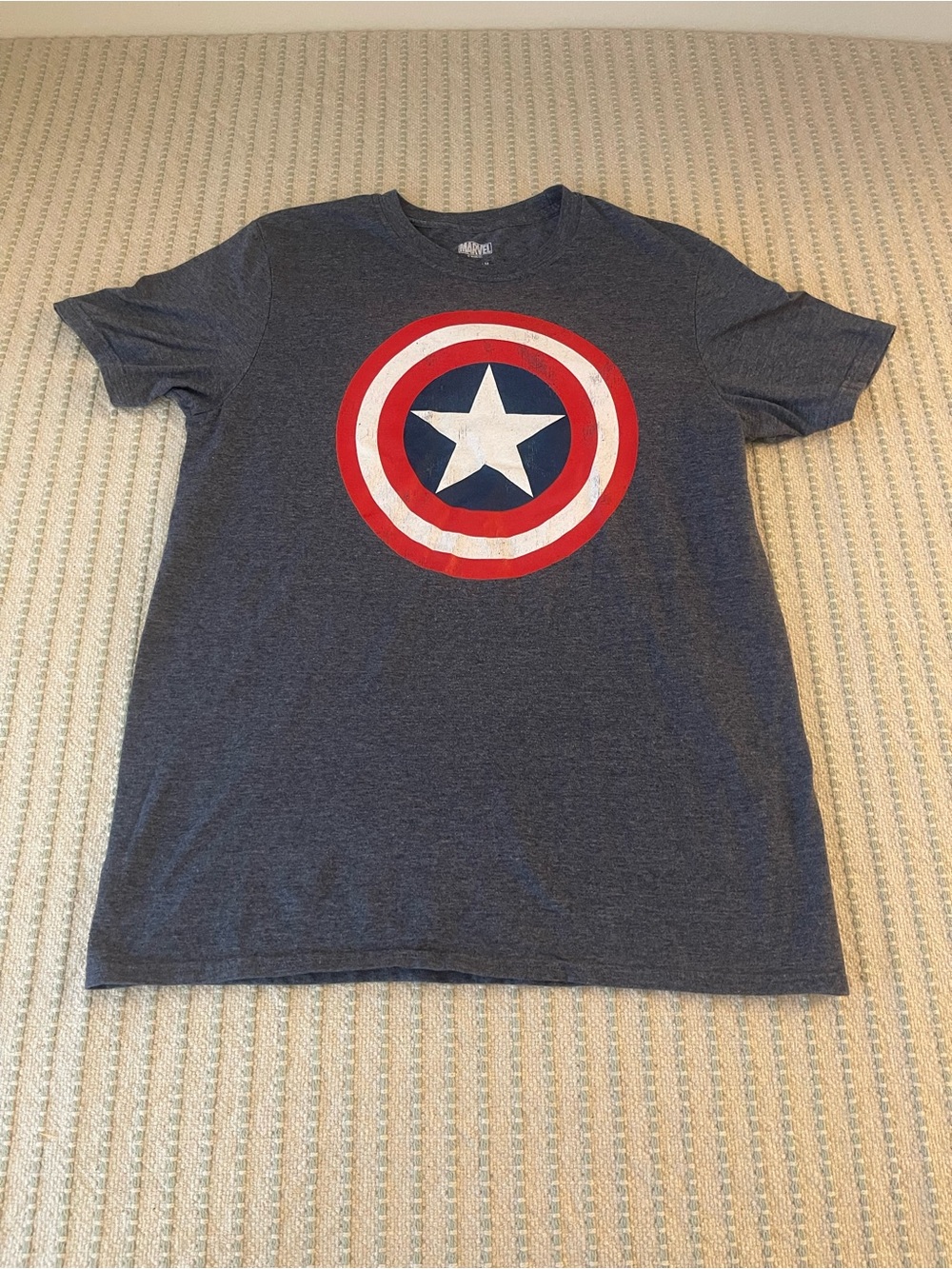 Marvel Captain America Shield Short Sleeve Tee - Disney - Size: Medium